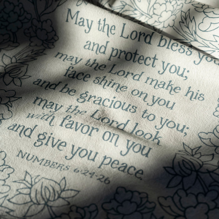The Blessing Scripture Tea Towel (CSB) — Numbers 6