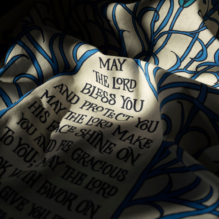 The Blessing Scripture Tea Towel  – Full Color ESV