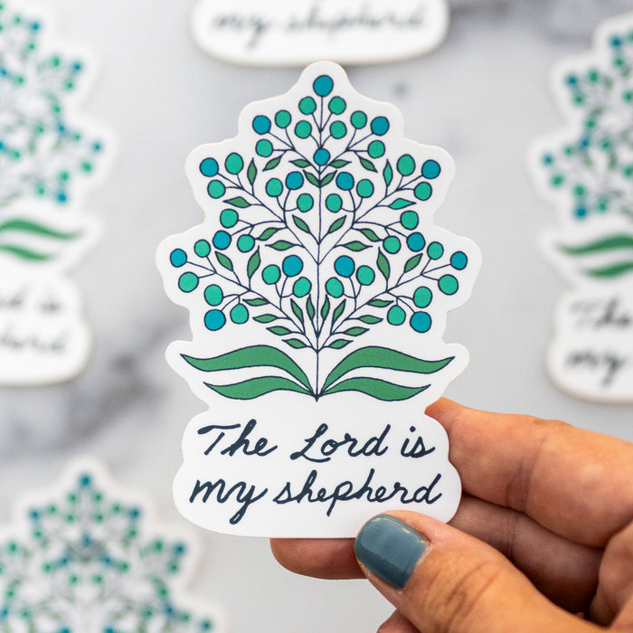 The Lord is My Shepherd Sticker