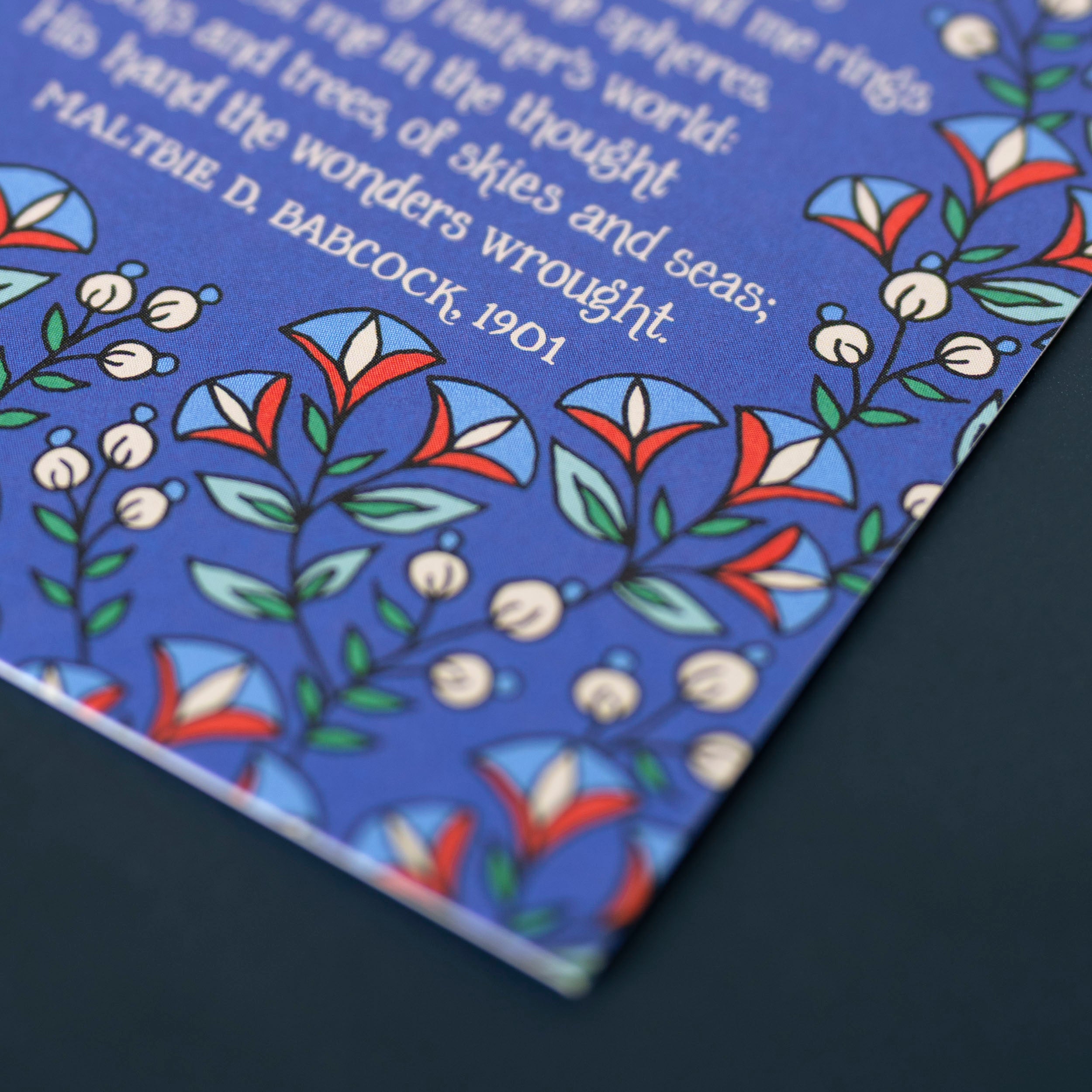 This Is My Father's World Hymn Greeting Card — Little Things Studio Store