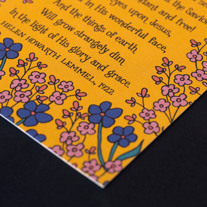 Turn Your Eyes Greeting Card