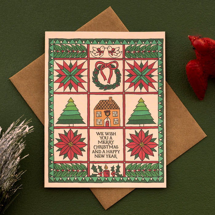 We Wish You A Merry Christmas Greeting Card